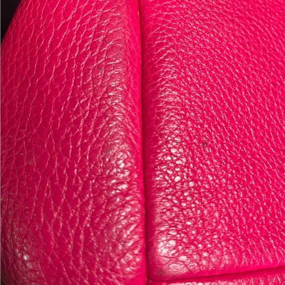 Coach Raspberry Madison Leather Phoebe Tote Bag - Picture 10 of 11